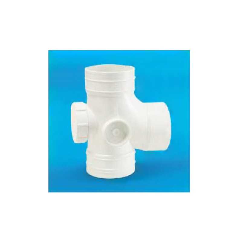 UPVC Fittings Equal Single Branch I/O 4" x 3" (110MM x 82MM)